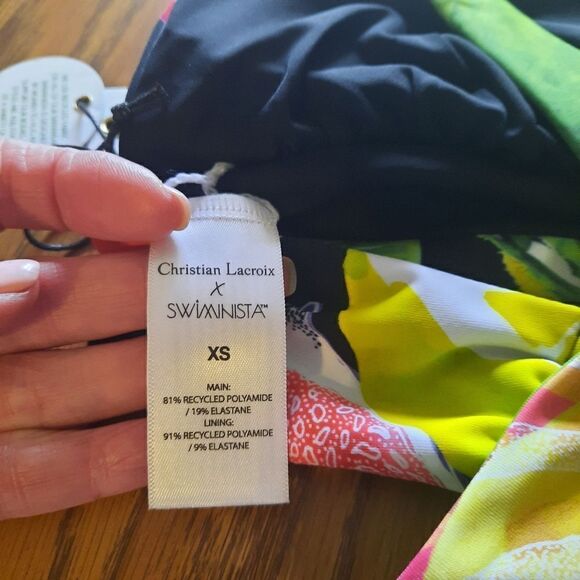 CHRISTIAN LACROIX X SWIMINISTA Cheer Swim Top FEMININE - Picture 5 of 10